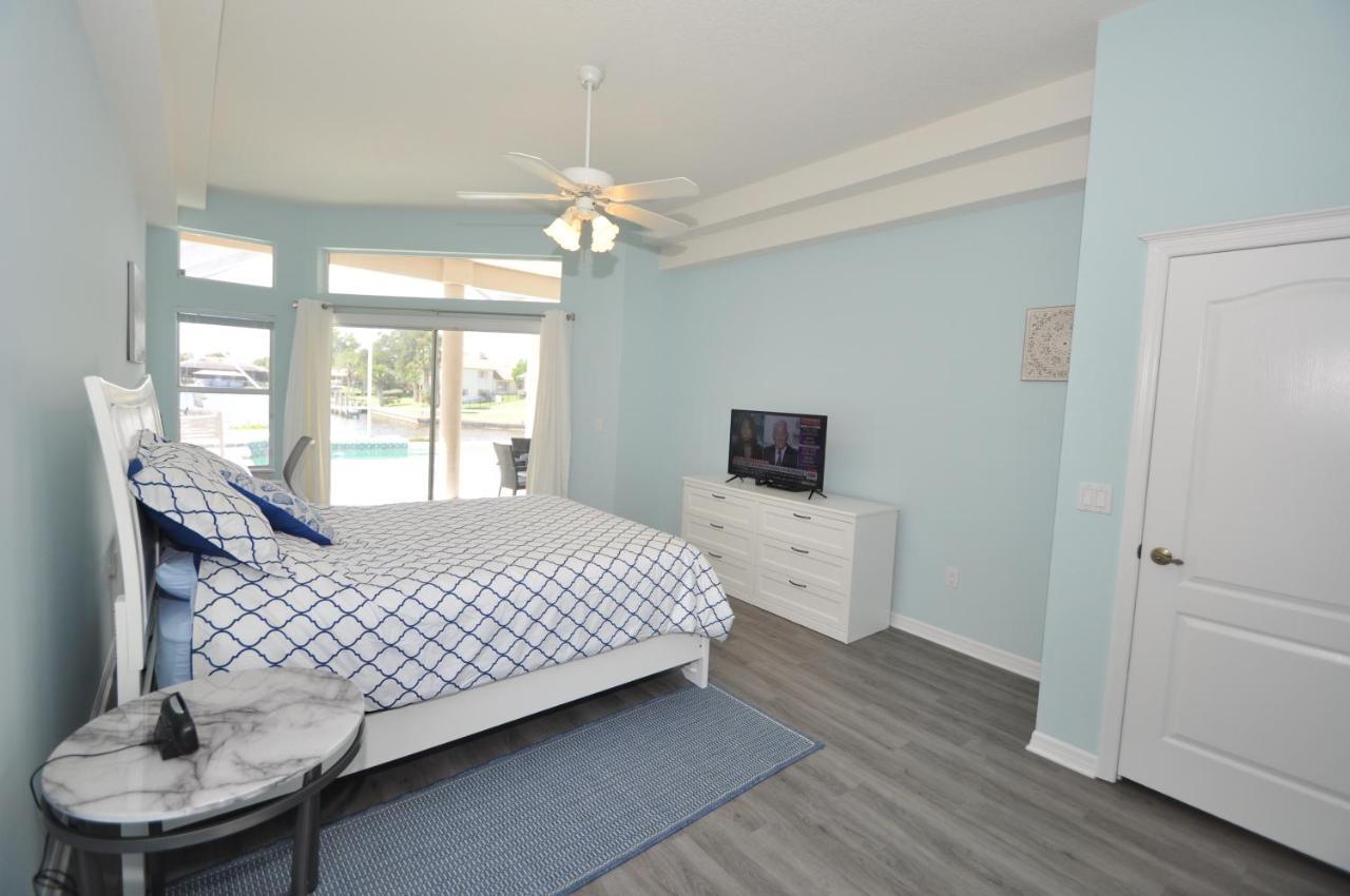 Sunset Bay Beautiful Pool Home - Bring Your Boat Or Jet Ski - Canal With Dock- Sleeps 10 - 4 Bd Palm Coast Zewnętrze zdjęcie