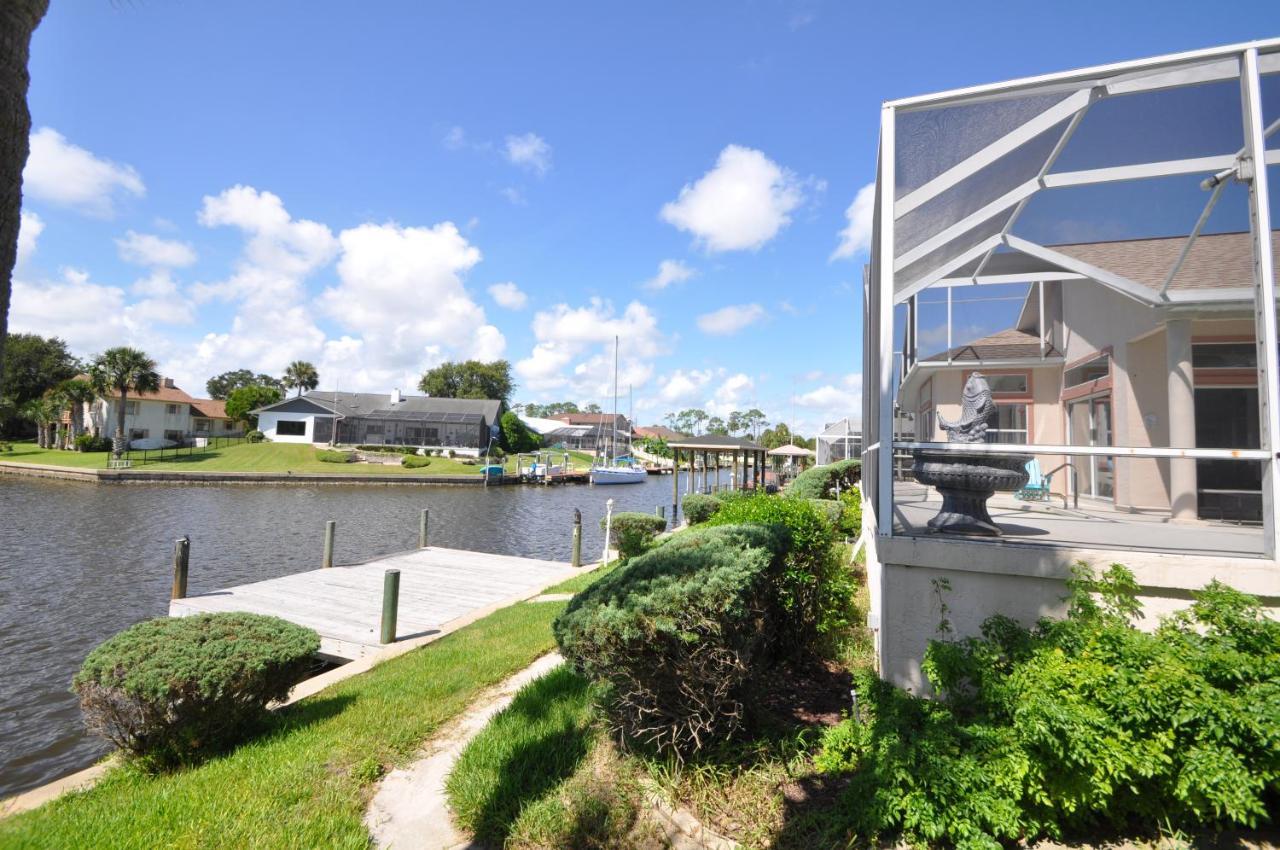 Sunset Bay Beautiful Pool Home - Bring Your Boat Or Jet Ski - Canal With Dock- Sleeps 10 - 4 Bd Palm Coast Zewnętrze zdjęcie