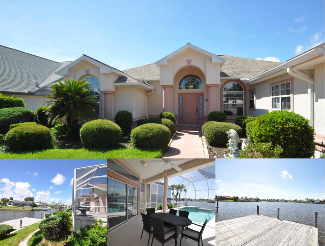 Sunset Bay Beautiful Pool Home - Bring Your Boat Or Jet Ski - Canal With Dock- Sleeps 10 - 4 Bd Palm Coast Zewnętrze zdjęcie